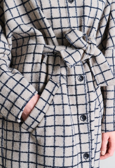 Bitte Kai Rand - Oversize Coat Checkered
