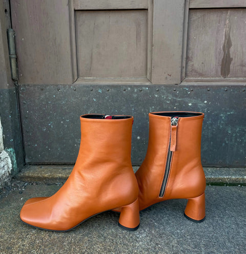 Halmanera - Rosa Ankle Boot Cognac UnnaS