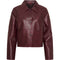 BTF•CPH - Belinda Leather Jacket Burgundy