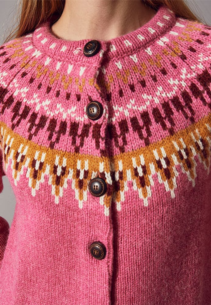 Jumperfabriken - Joelle Cardigan Pink