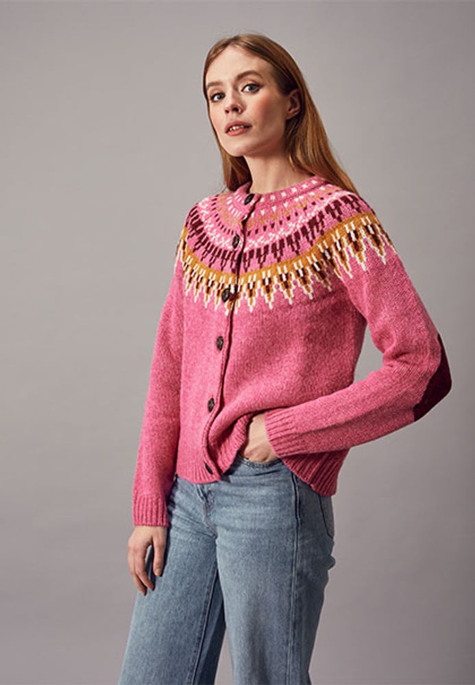 Jumperfabriken - Joelle Cardigan Pink