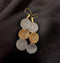 Lotta & Djossou Paris - Aurora Earrings Silver-Brass/Gold - UNNA S