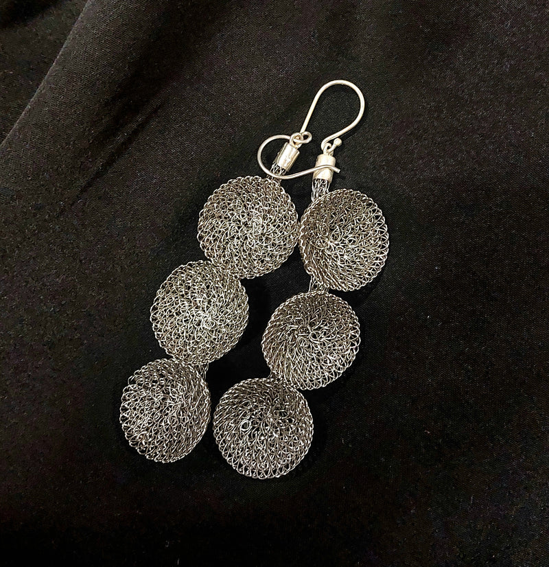 Lotta & Djossou - Aurora Earrings Silver