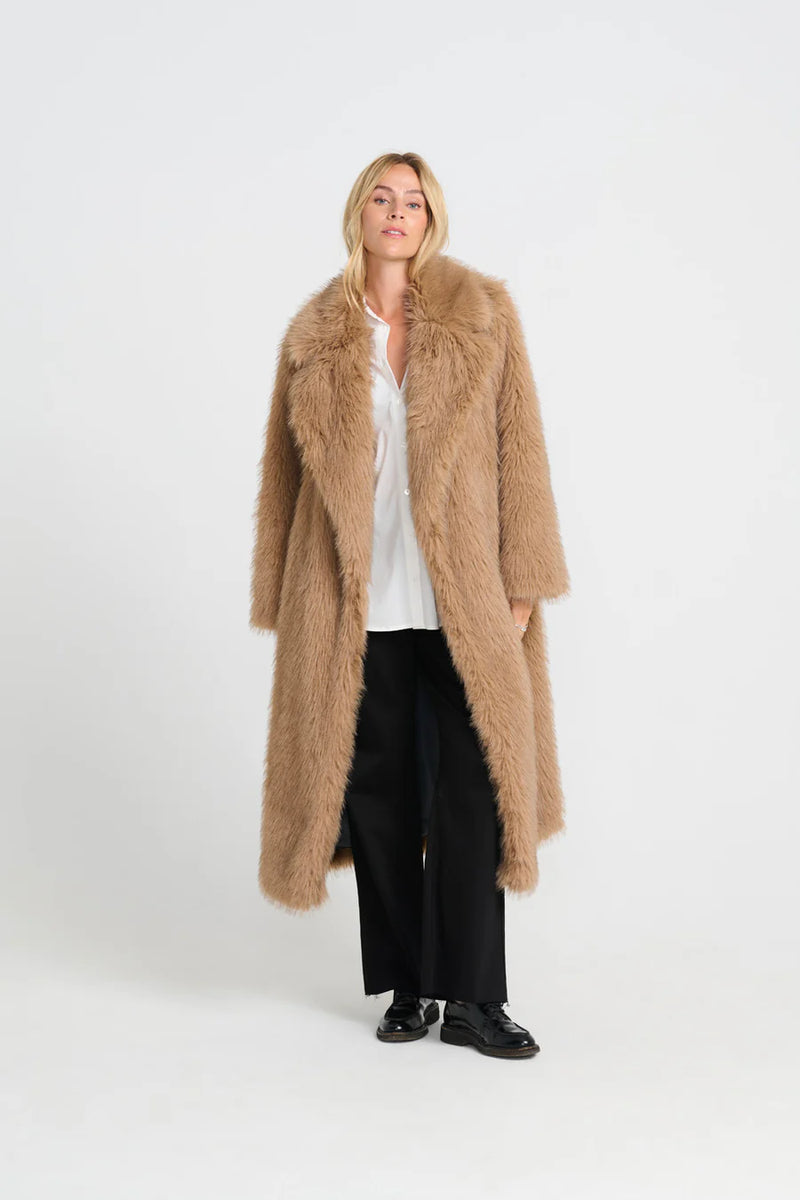 Costamani - Monroe Coat Long Camel