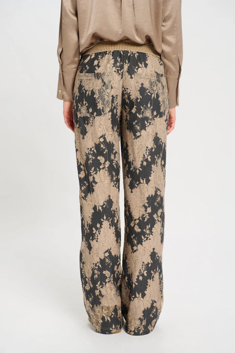 Costamani - Signe Pants Grey/Sand