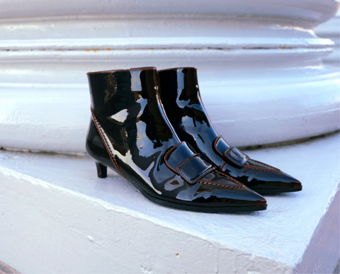 Noa Harmon - Beatrice Ankle Boots Dark Brown