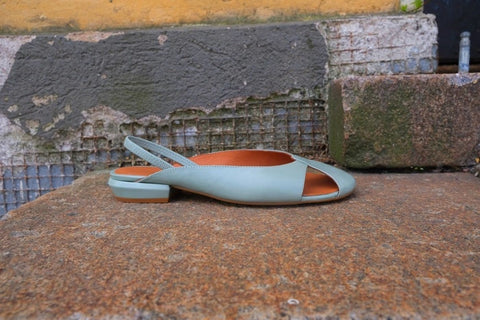 Ángel Alarcón - Greta Slingback Sage Green UnnaS