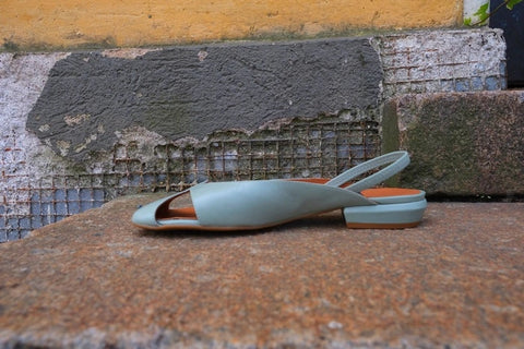 Ángel Alarcón - Greta Slingback Sage Green UnnaS