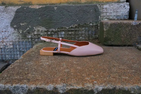 Ángel Alarcón - Giselle Slingback Nude Pink UNNA S