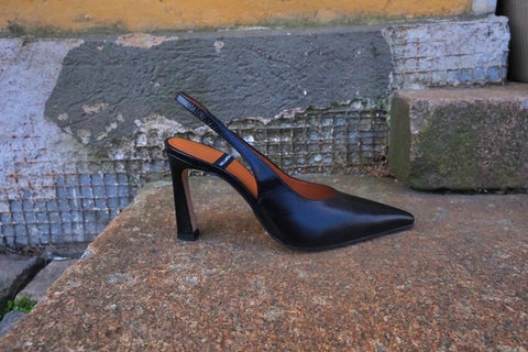 Ángel Alarcón - Greta Slingback Negro UnnaS