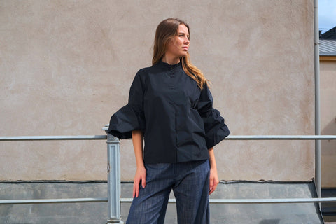 MeiMeij - Maeve Oversize Shirt Black
