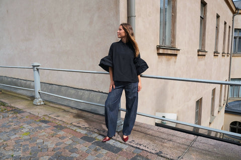 MeiMeij - Maeve Oversize Shirt Black
