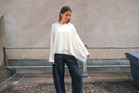 Meimeij - Aurelia Wrap Cardigan Off-white