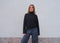 MeiMeij - Yara Long Sleeve Wool Turtleneck Black