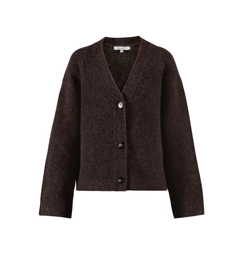 Blue Sportswear - Frankie Knit Cardigan Chocolate