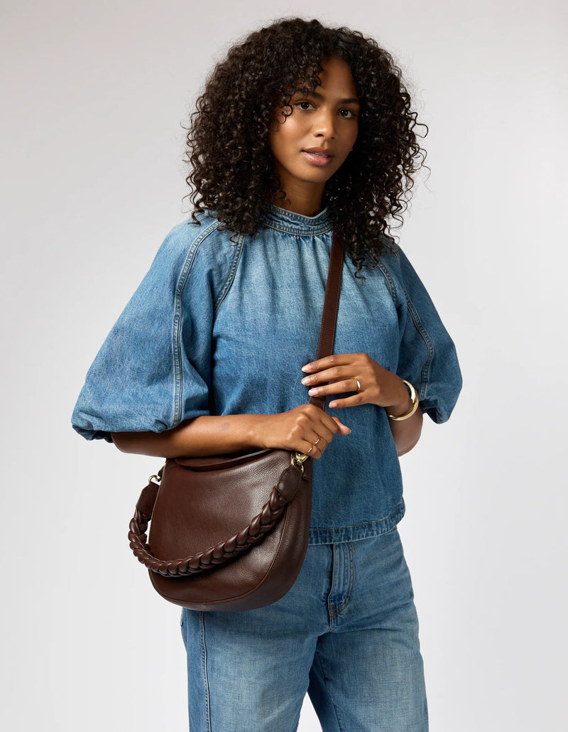 O My Bag Amsterdam - Lana Soft Grain Leather Chocolate