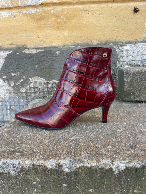 Babouche Lifestyle - Evita Ankle Boot Bordo