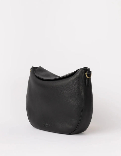 O My Bag Amsterdam - Lana Black Soft Grain Leather