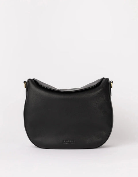 O My Bag Amsterdam - Lana Black Soft Grain Leather