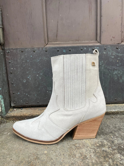 Babouche Lifestyle - Sabine Western Boot Low Grey UNNA S