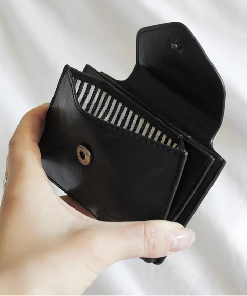 O My Bag - Harmonica Wallet Black - UNNA S