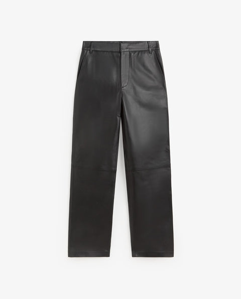 Yerse - Eve Sheepskin Pants Black