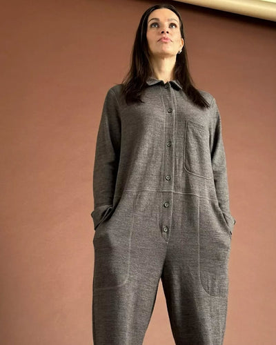 By Basics - Boilersuit Earth Melange