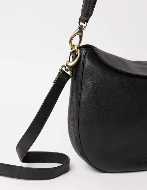 O My Bag Amsterdam - Lana Black Soft Grain Leather