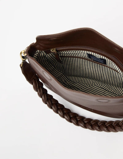 O My Bag Amsterdam - Lana Soft Grain Leather Chocolate