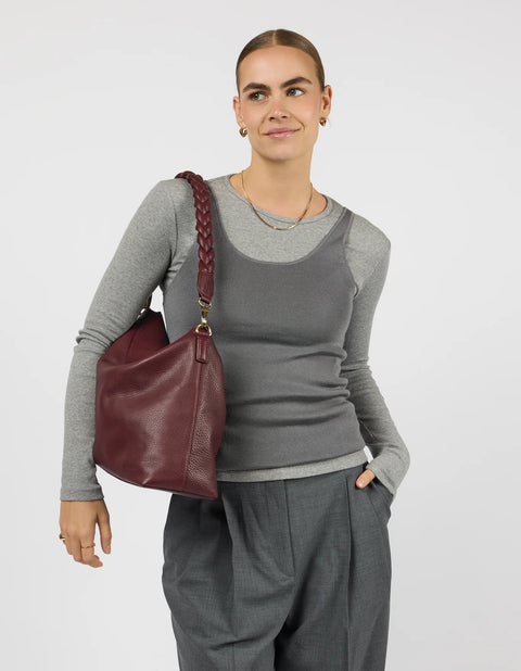 O My Bag - Sienna Dark Sherry Soft Grain Leather