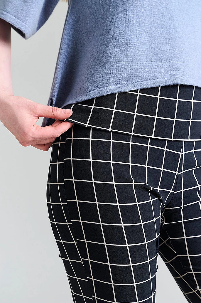 Bitte kai rand - tictactoe flled trousers black