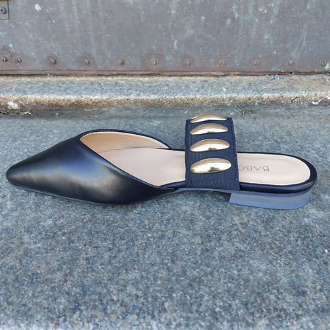 Babouche Lifestyle - Grace Mule Sandal Black UNNA S