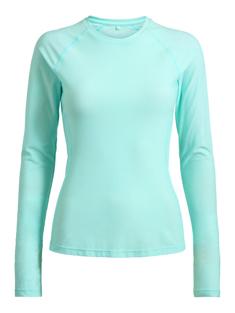 Cartel Copenhagen - Motion Performance Long Sleeve Tee Mint