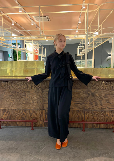 Bitte Kai Rand - Bow Jacket Black - UNNA S