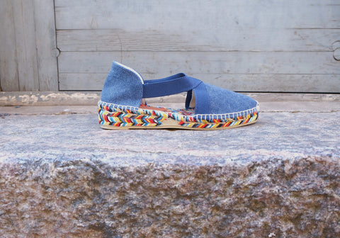 Toni Pons - Martina Espadrillo Jeans Blue UNNA S