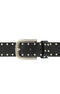 Depeche. - Leather Belt With Studs Black UNNA S
