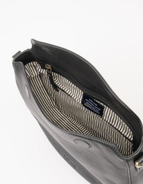 O My Bag Amsterdam - Lana Black Soft Grain Leather