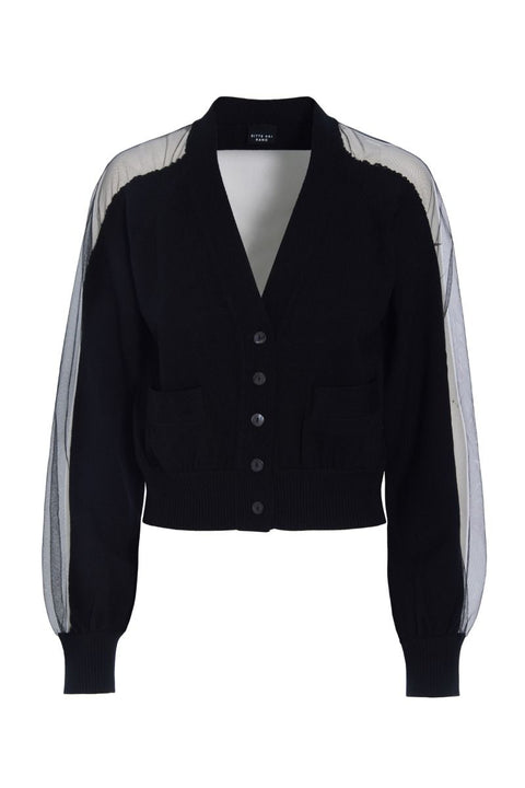 Bitte Kai Rand – Akiko Cardigan Black