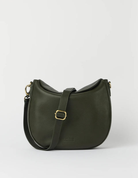 O My Bag Amsterdam - Lana Soft Grain Leather Moss
