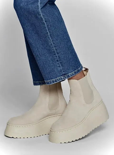 Steve Madden - Pegasus Bootie Beige Suede - UNNA S