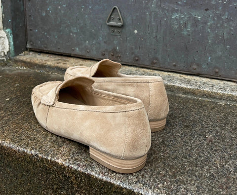 Unisa - Senda Suede Loafer Light Beige UnnaS
