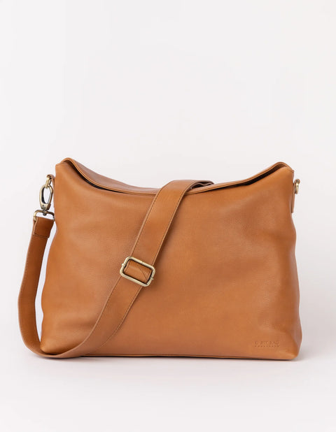 O My Bag - Sienna Wild Oak Soft Grain Leather UNNA S