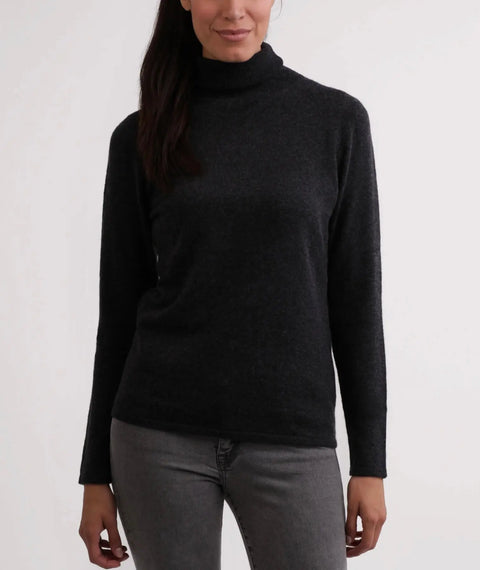 BTF•CPH - Cashmere-Merino Turtleneck Black - UNNA S