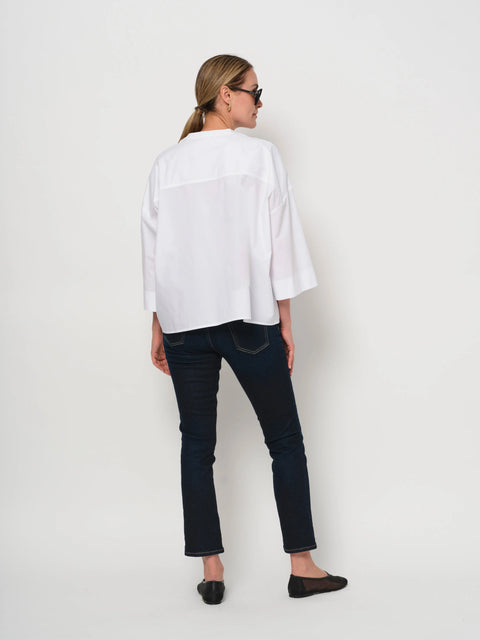 LaSalle - Blouse White - UNNA S
