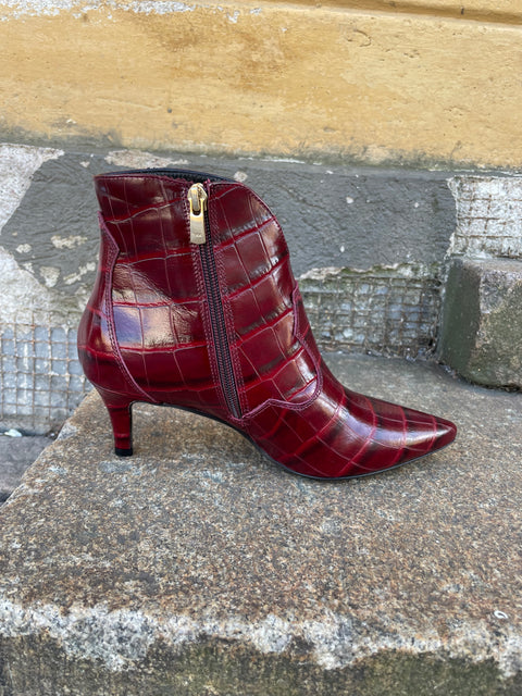 Babouche Lifestyle - Evita Ankle Boot Bordo