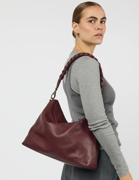 O My Bag - Sienna Dark Sherry Soft Grain Leather