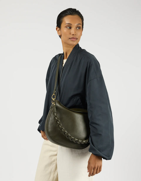 O My Bag Amsterdam - Lana Soft Grain Leather Moss