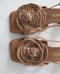 Noa Harmon - María Sandal Beige - UNNA S