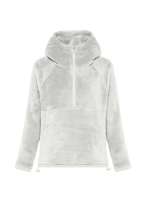 Deha - Fleece Hoodie White - UNNA S