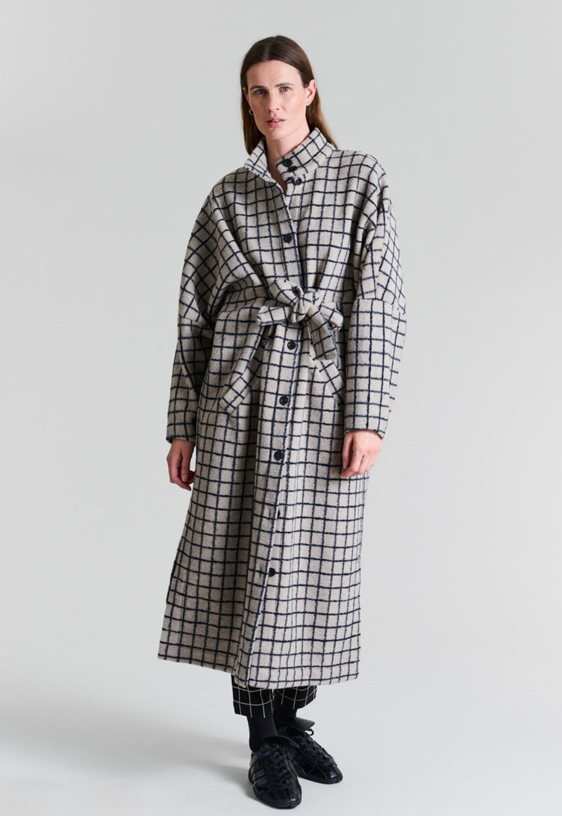 Bitte Kai Rand - Oversize Coat Checkered